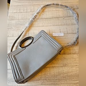 New Charming Charlie's Grey Purse